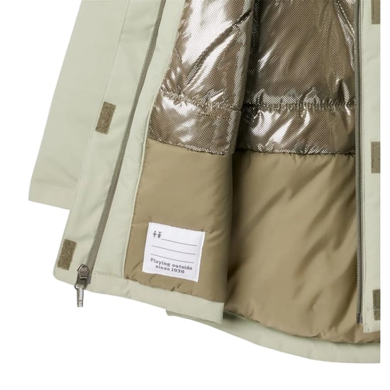 Columbia Boys Insulated Hiking Hooded Jacket (Green) - Image 3