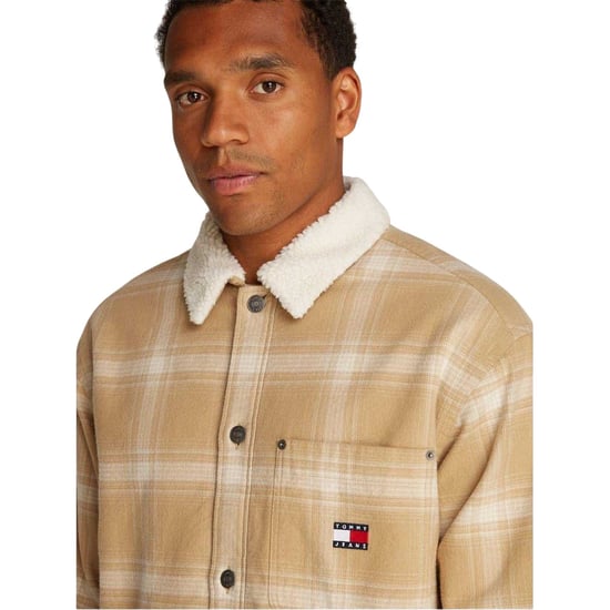 Tommy Jeans Heren overhemd jas (Tan) - Image 4
