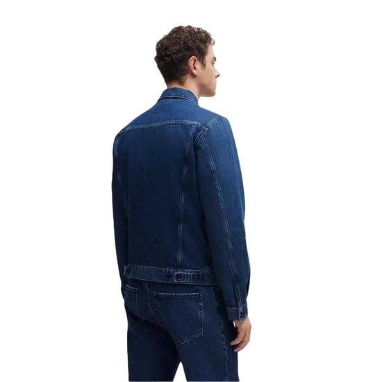 Boss Herenjeansjas met rechte zoom (Medium Blauw) - Image 3