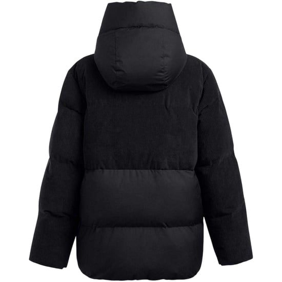 Under Armour Dames/Ladies Limitless Corduroy Gequiltede Puffer Jas (Zwart) - Image 2