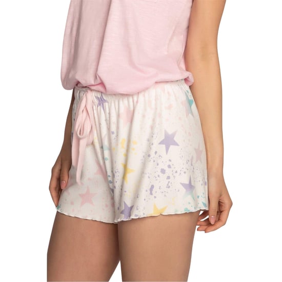 PJ Salvage Dames/Dames Shorts met Sterrenprint (Gebroken wit) - Image 4