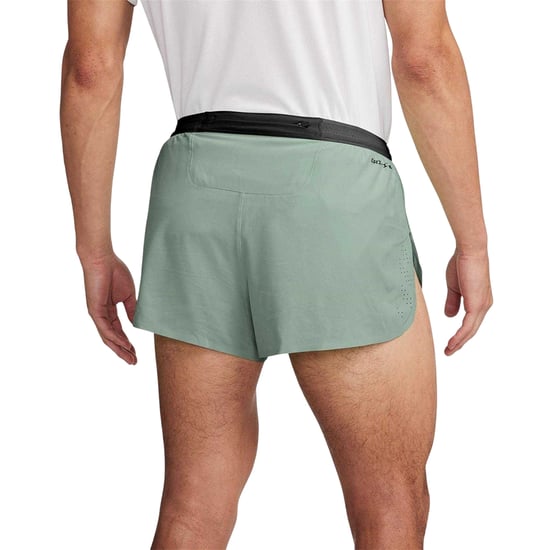Nike Mens Aero 2 in 1 Running Shorts (Green) - Image 2