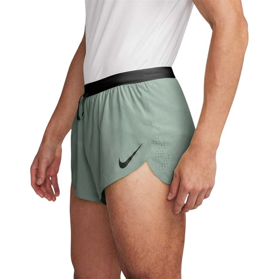 Nike Mens Aero 2 in 1 Running Shorts (Green) - Image 3
