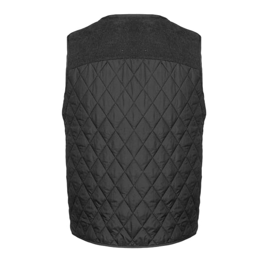 Howick Lättviktsväst i quiltad polyester för herrar (Svart) - Image 2
