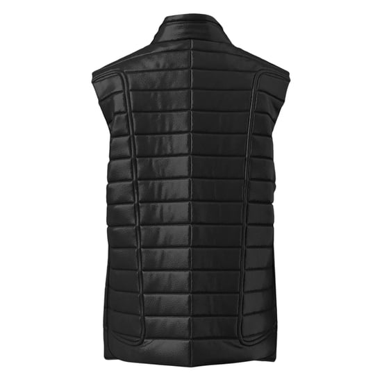 Diesel Unisex horizontaal streepgilet voor volwassenen (Zwart) - Image 2