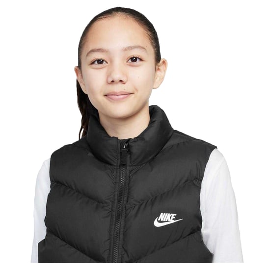 Nike Mouwloze Pufferjas voor kinderen/Kinderen (Zwart) - Image 1