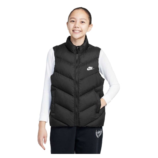 Nike Mouwloze Pufferjas voor kinderen/Kinderen (Zwart) - Image 2