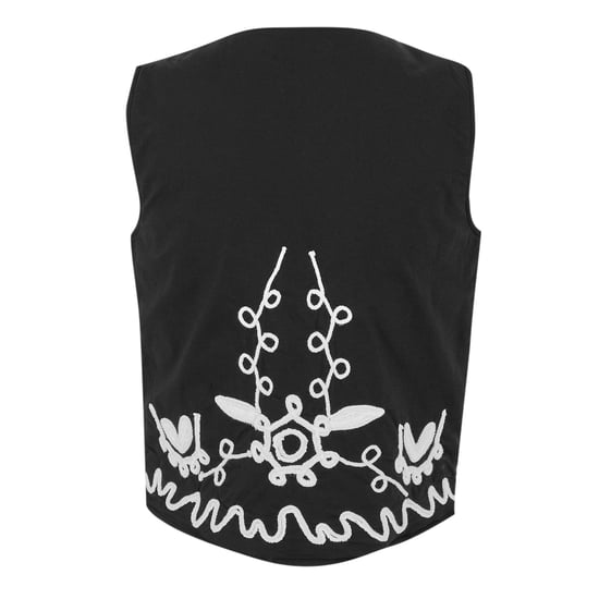 Threadbare Dames Tulsi Regular Gilet (Zwart) - Image 2
