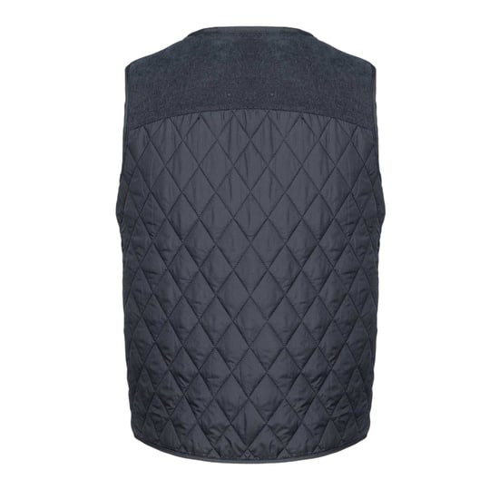 Howick Lättviktsväst i quiltad polyester för herrar (Marinblått) - Image 2