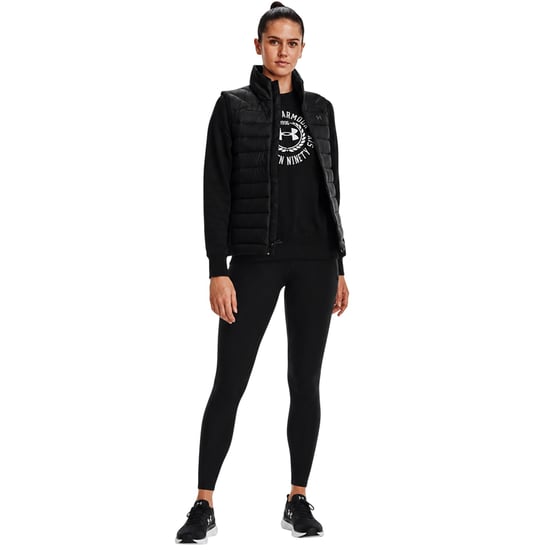 Under Armour Dames Effen Gevoerde Mouwloos Gilet (Zwart) - Image 1