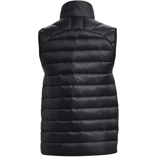 Under Armour Dames Effen Gevoerde Mouwloos Gilet (Zwart) - Image 3