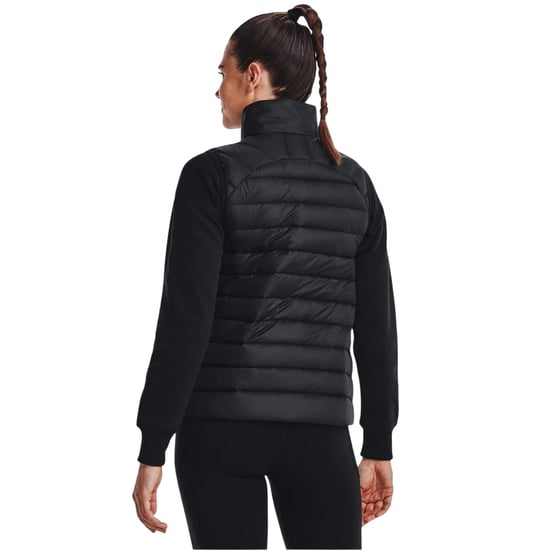 Under Armour Dames Effen Gevoerde Mouwloos Gilet (Zwart) - Image 5