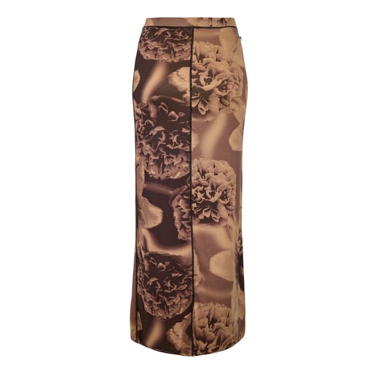 Diesel Clairinne Gna mesh-maxi-rok voor dames (Bruin) - Image 1