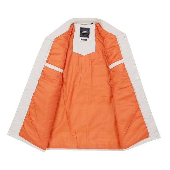Lyle & Scott Gewatteerd herenjack met logo (Beige) - Image 3