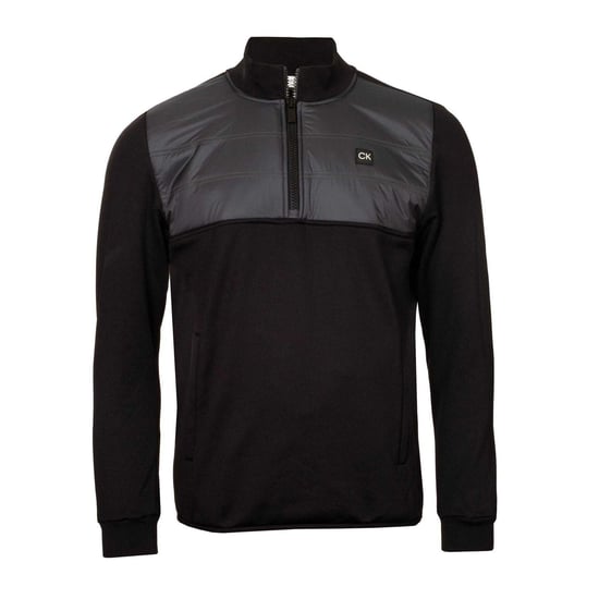 Calvin Klein Heren Golfjack met halve rits (Zwart) - Image 1
