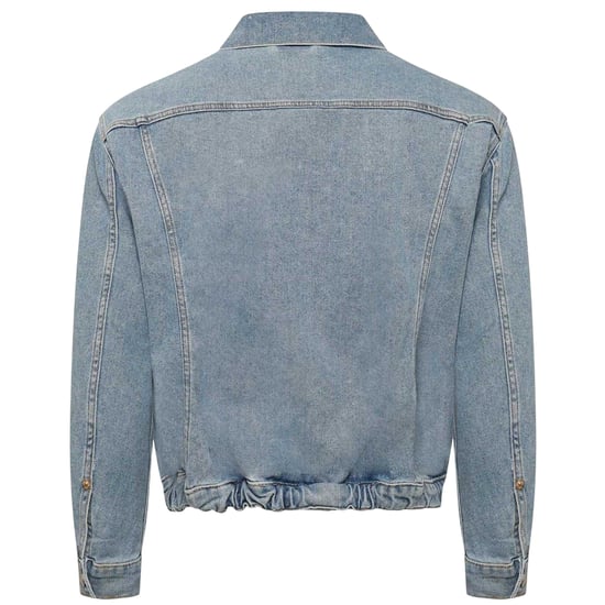 Replay Kvinnors Denimjacka med Punktkrage (Blå) - Image 2