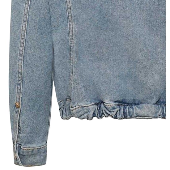 Replay Kvinnors Denimjacka med Punktkrage (Blå) - Image 4