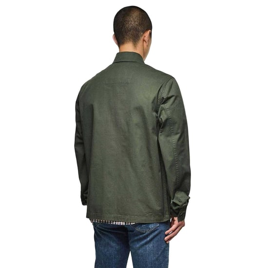 Weekend Offender Heren Hynde Baker Katoenen Overhemd (Groen) - Image 3