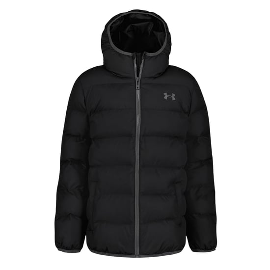 Under Armour Childrens/Kids Pronto Polyester Puffer Jacket (Black) - Image 1