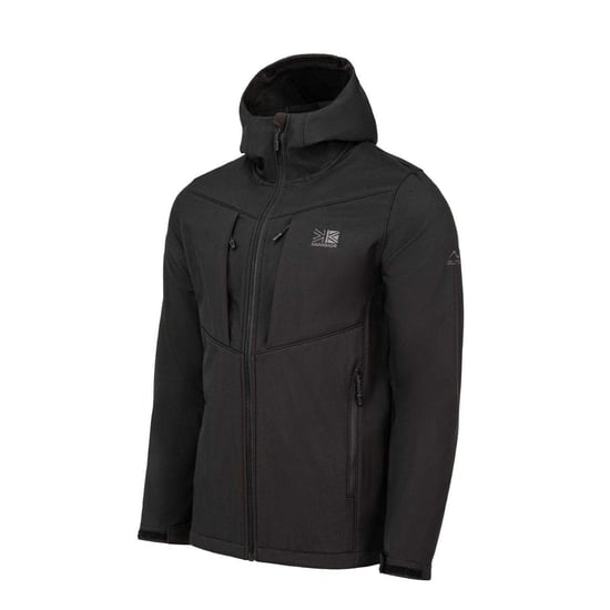 Karrimor Mens Alpiniste Soft Shell Jacket (Black) - Image 3