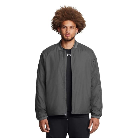 Under Armour Unstoppable bomberjack voor heren (Grijs) - Image 4
