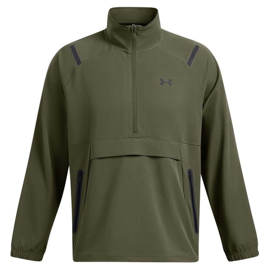 Under Armour Mens Unstoppable Moisture Wicking Anorak (Green) - Image 2