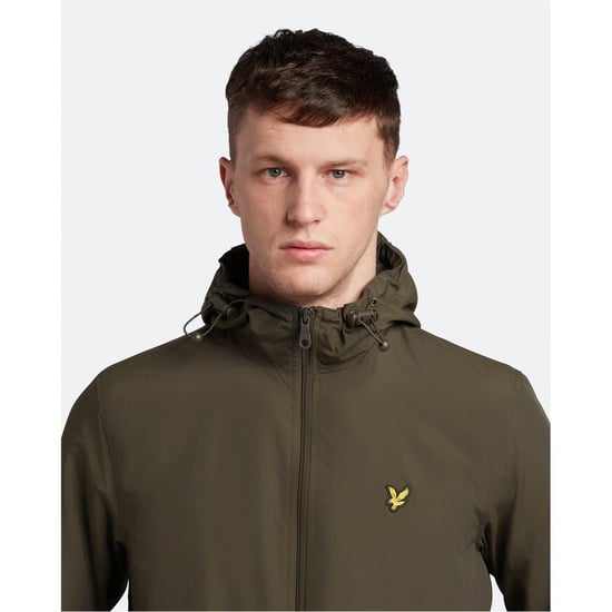 Lyle & Scott Waterdichte jas met capuchon voor heren (Olijf) - Image 2