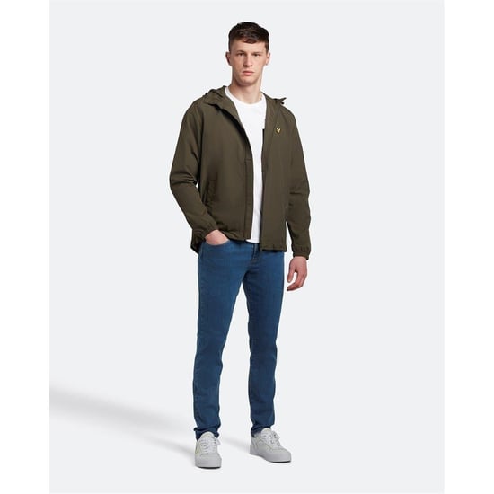 Lyle & Scott Waterdichte jas met capuchon voor heren (Olijf) - Image 4