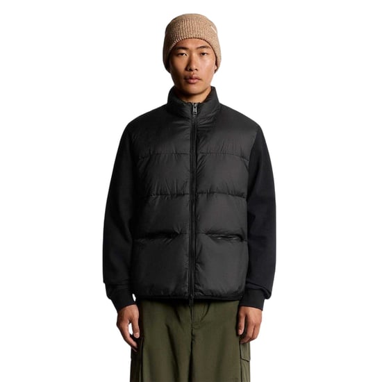Lyle & Scott Herenjack met relaxte pasvorm (Zwart) - Image 2