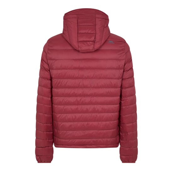 Trespass Digby Puffer Jacket för herrar (Bourgogne/grått) - Image 2