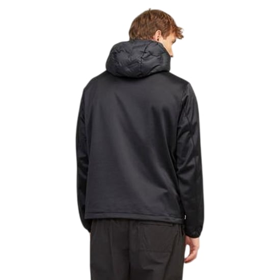 Jack And Jones Heren Hybride Jas met Capuchon (Zwart) - Image 3