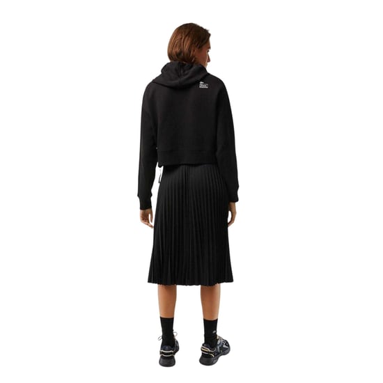 Lacoste Dames/Dames geplooide midi-rok (Zwart) - Image 2