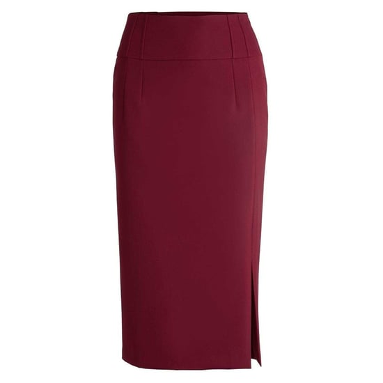 Boss Vizena-kokerrok voor dames (Donkerrood) - Image 2