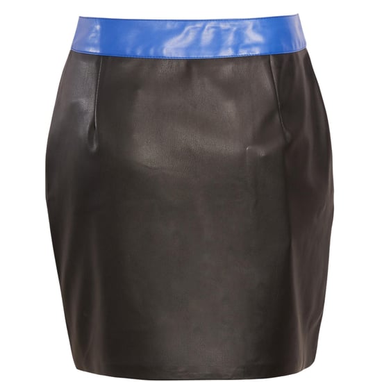 Influence Slanke minirok van kunstleer voor dames in motorsportstijl (Blauw) - Image 3