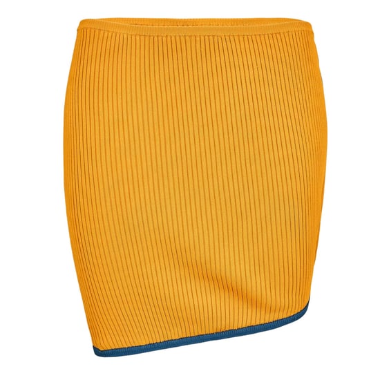 Diesel Onalisa Gona gebreide minirok voor dames (Oranje) - Image 1