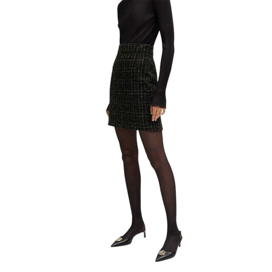 Boss Viliana reguliere minirok voor dames (Zwart) - Image 4