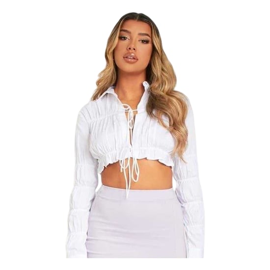 Missy Empire Womens/Ladies Floral High Waist Mini Skirt (Lilac) - Image 2