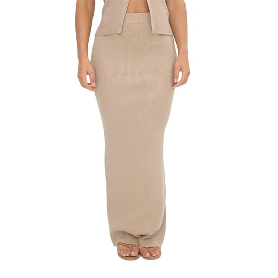 I Saw It First Womens/Ladies Bodycon Co-ord Set (Stone) - Image 3