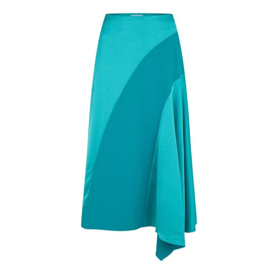 Ted Baker Asymmetrische geweven midirok voor dames (Helder groen) - Image 2