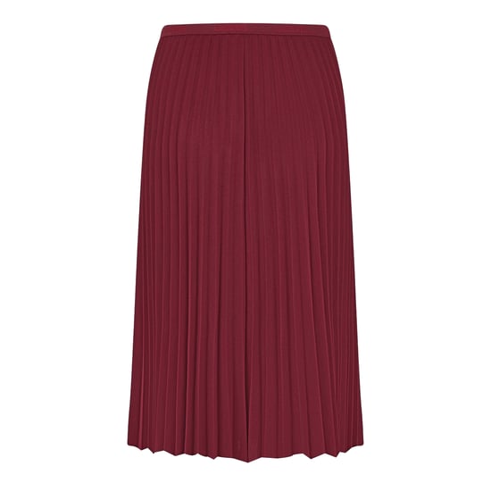 Lacoste Dames/Dames geplooide midi-rok (Rood) - Image 3