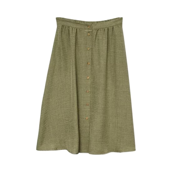Vero Moda Womens/Ladies Laney A-line Midi Skirt (Laurel Wreath) - Image 2