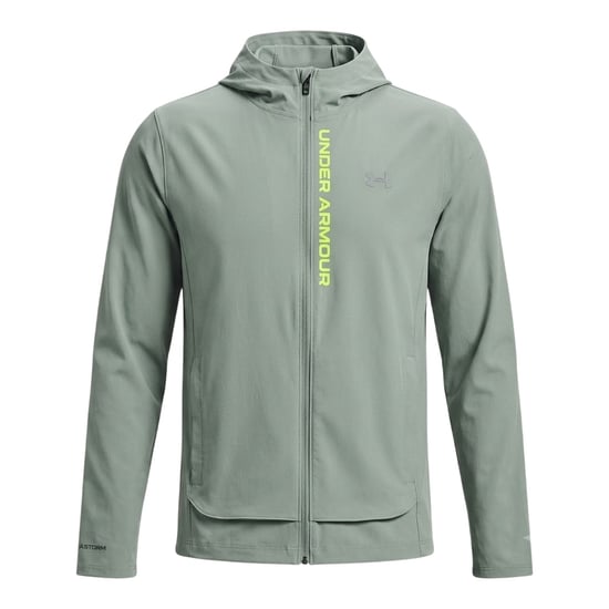 Under Armour Heren Outrun Hoodie Jacket (Groen) - Image 1