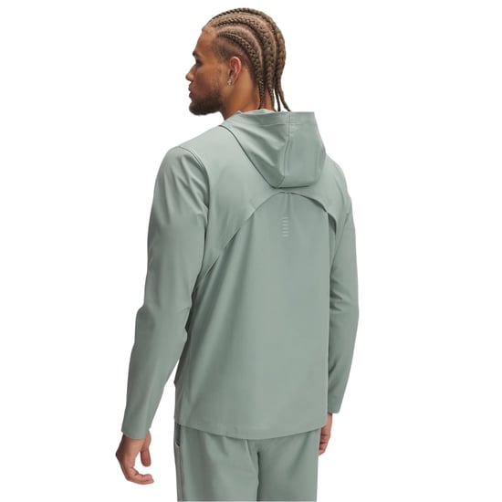 Under Armour Heren Outrun Hoodie Jacket (Groen) - Image 2
