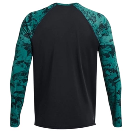 Under Armour Project Rock Iso-Chill-shirt voor heren (Groen, Zwart) - Image 3