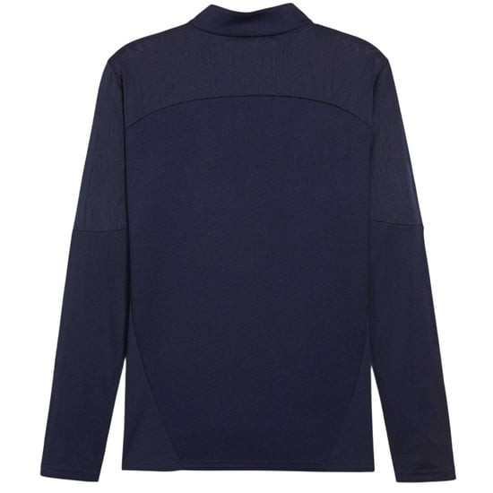 Puma Heren Team Final trainingsfleece met kwartritssluiting (Marine) - Image 2