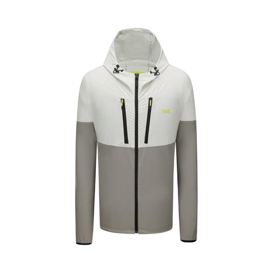 Everlast NRG Color Block Hooded Track Jacket för herrar (Grått) - Image 1