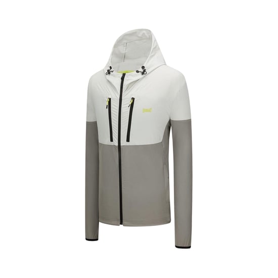 Everlast NRG Color Block Hooded Track Jacket för herrar (Grått) - Image 3
