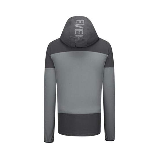 Everlast NRG Color Block Hooded Track Jacket för herrar (Svart/kol) - Image 2