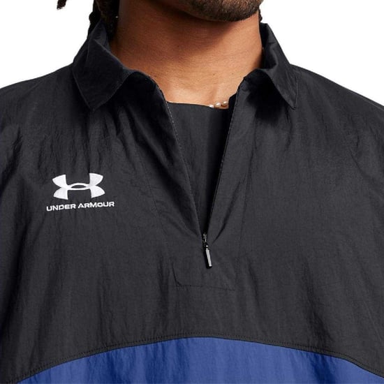 Under Armour Herr Terrace96 Prestanda Drill Top (Blå) - Image 3