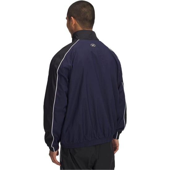 Under Armour Heren Colour Block Contrast Piping Raglan Track Jacket (Zwart) - Image 2